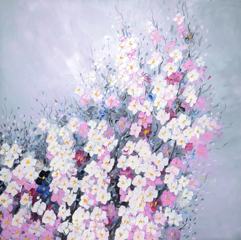 Tranh Sơn Dầu Hoa